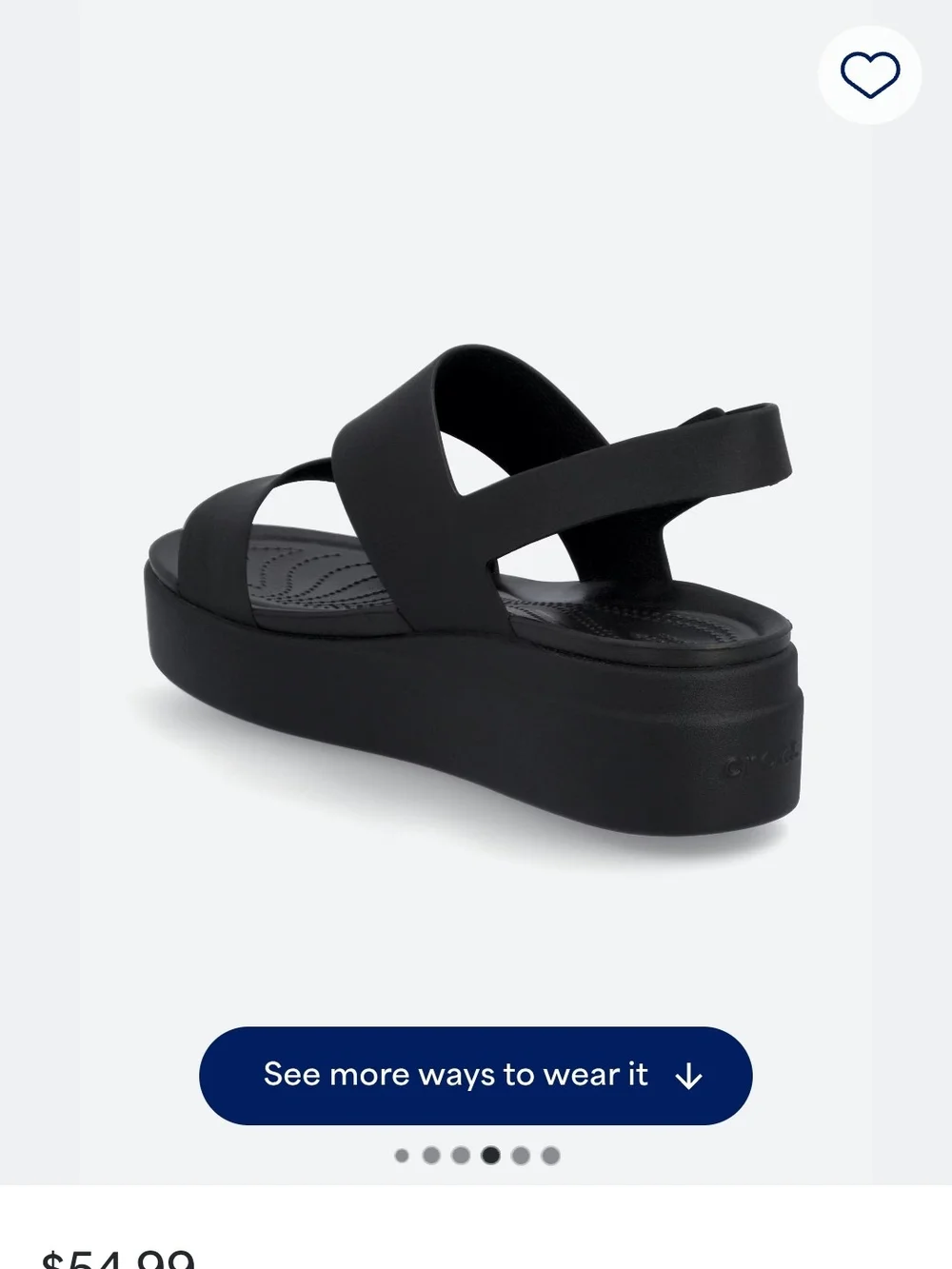 Crocs Platform Sandals - Picture 4 of 5